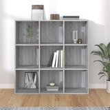 Ormarić za knjige boja sivog hrasta sonome 98x29x97,5 cm | Eponuda.com