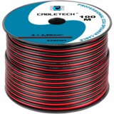 Cabletech CCA 2,5 mm zvučnički kabel crno-crveni Cijene