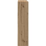  Ormarić za knjige/Sobna pregrada Artisan hrast 105x24x102 cm | shoptok.hr