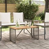  stol Siva i smeđa 80 x 40 x 40 cm poliratan | Eponuda.com