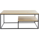 MID.YOU klubska miza, črna, barve hrasta | Shoptok.si
