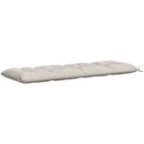  Jastučić za klupu VIANEN 100% poliester Bijela 180 x 60 x 12 cm | shoptok.hr