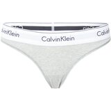 Calvin Klein Underwear Tanga gaćice siva melange / crna / bijela Cijene