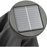  Vrtni suncobran s LED svjetlima antracit 200x211 cm aluminijski | shoptok.hr