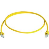 Telegärtner MP8FS6GE20 RJ45 omrežni kabel\, Patch kabel CAT 6a S/FTP 20.00 m rumena ognjevaren\, brez halogena\, UL-certificirano 1 kos, (20418636) | Shoptok.si
