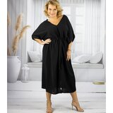 Pri Oversize dress with belt and V neckline SOPHIA | shoptok.hr