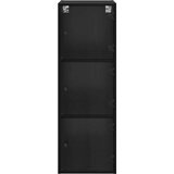  Ormar za Zid Crni hrast 35 x 37 x 102 cm Konstruirano drvo | shoptok.hr