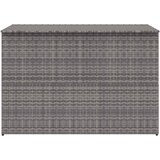  Vrtna kutija za pohranu siva 150 x 100 x 100 cm od poliratana | Eponuda.ba