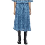 ROUGE EDIT Rose Skirt - Niagara Plava Cijene