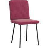  Jedilni stoli 4 kosi vinsko rdeč žamet, (21832375) | Shoptok.si