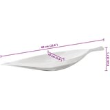  Košarice za voće Srebrno 60 x 15 x 8 cm Aluminij | shoptok.hr