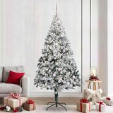 vidaXL Umestno božično drevo med 300 LED Zelena 240 x 150 cm | Shoptok.si