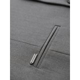 Ombre Elegant men's SLIM FIT herringbone vest - grey | ePonuda.com