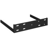  Plutajuće kutne police 4 kom sjajne sive 25 x 25 x 3,8 cm MDF | shoptok.hr