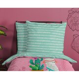 Good Morning Ružičasta/tirkizna pamučna dječja posteljina za krevet za jednu osobu 140x200 cm Lalama – | shoptok.hr