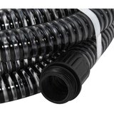  Usisno crijevo s mjedenim priključcima crno 1,1 " 15 m PVC | shoptok.hr