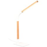 Tri O Bela/naravna LED zatemnitvena namizna svetilka z lesenim senčnikom (višina 73,5 cm) Norris – Cene