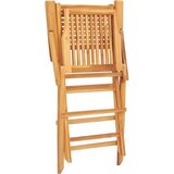  Sklopive vrtne stolice 2 kom 55x62x90 cm od masivne tikovine | shoptok.hr