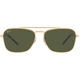 Ray-ban New Caravan RB3636 919631 M (55) Zlata/Zelena Cene