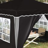  Rastezljivi šator za zabave 288 x 288 x 245 cm Crna | Eponuda.com