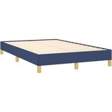  Box spring postelja z vzmetnico LED modra 120x190 cm blago | Shoptok.si
