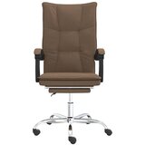  Uredski naslonjač od tkanine smeđi | Eponuda.com