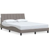  Okvir za krevet bez madraca Hanko smeđesivi 140 x 190 cm od tkanine | shoptok.hr