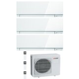 Mitsubishi multi-split klimatska naprava - 3X EF35VG (bela+bela+bela) + zunanja enota MXZ-3F68VF3 | Shoptok.si