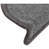  Prostirke za stepenice 15 kom 56x17x3 cm tamno sive poluokrugle | shoptok.hr