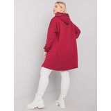RELEVANCE Sweatshirt-RV-BL-7217.79P-burgundy | Shoptok.si