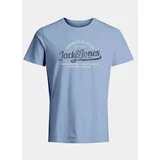 Jack & Jones Majica Jprblulouie 12259674 Modra Regular Fit