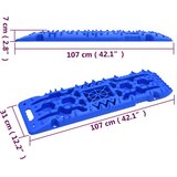  Daske za vuču 2 kom plave 107 x 31 x 7 cm najlonske | shoptok.hr