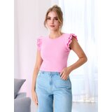 Sinsay Bluza s rukavima u obliku volana | shoptok.hr