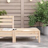  Vrtni tabure od masivne borovine Smeđa | shoptok.hr