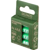 Deltaco Ultimate Ni-Mh polnilna, velikost LR03/AAA, 1000mAh, pakiranje 4 kose | Shoptok.si