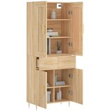 vidaXL Visoka komoda hrasta sonome 69 5x34x180cm od konstruiranog drva | shoptok.hr