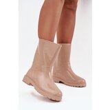 Boto Beige Ladies Wellies Elvara | Shoptok.si