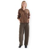 Compania Fantastica Topi & Bluze COMPAÑIA FANTÁSTICA Shirt 43007 - Geometric 2 Večbarvna Cene