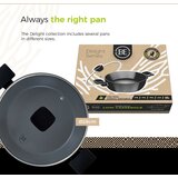 BE Living Niska posuda za kuhanje s poklopcem Delight Black 28 cm | shoptok.hr