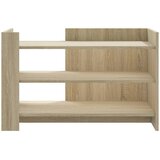  Stolić za kavu boja hrasta 80 x 50 x 50 cm konstruirano drvo | shoptok.hr