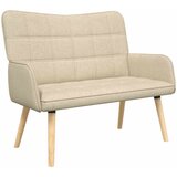  Kauč za dvoje Krema 115 x 61 x 87 cm tkanina | Eponuda.com