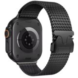 Narukvica za Apple Watch Milanese Loop Black Titanium M 42/ 44/ 45/ 49 mm Cene