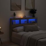 Ormarić za uzglavlje LED boja artisan hrast 140x17x102 cm Cene