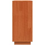 Kreveta Smeđi hrast 111 x 34 x 75 cm Čvrsto borovo drvo | shoptok.hr
