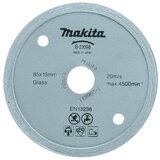 Makita DIAMANTNI DISK 85x15mm POLNE (MOKRE) PLOŠČICE, STEKLO, (21386760) Cene