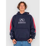 Rusty Lenuff Pulover s kapuco iz flisa navy blue Cene