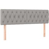  Krevet box spring s madracem LED svjetlosivi 140x200 cm tkanina | shoptok.hr