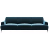MESONICA plava sofa od baršuna Puzo, 240 cm