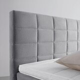 Mömax Postelja Boxspring Damon, Srebrna, 160x200 | Shoptok.si