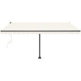  Avtomatska tenda LED + senzor 450x300 cm krem, (20702724) | Shoptok.si